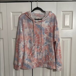 Tie-Dye Hoodie Sweatshirt
